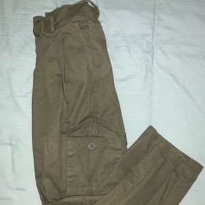 Charlotte Russe cropped cargo pants
